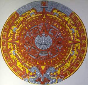 Aztec calender - sun stone